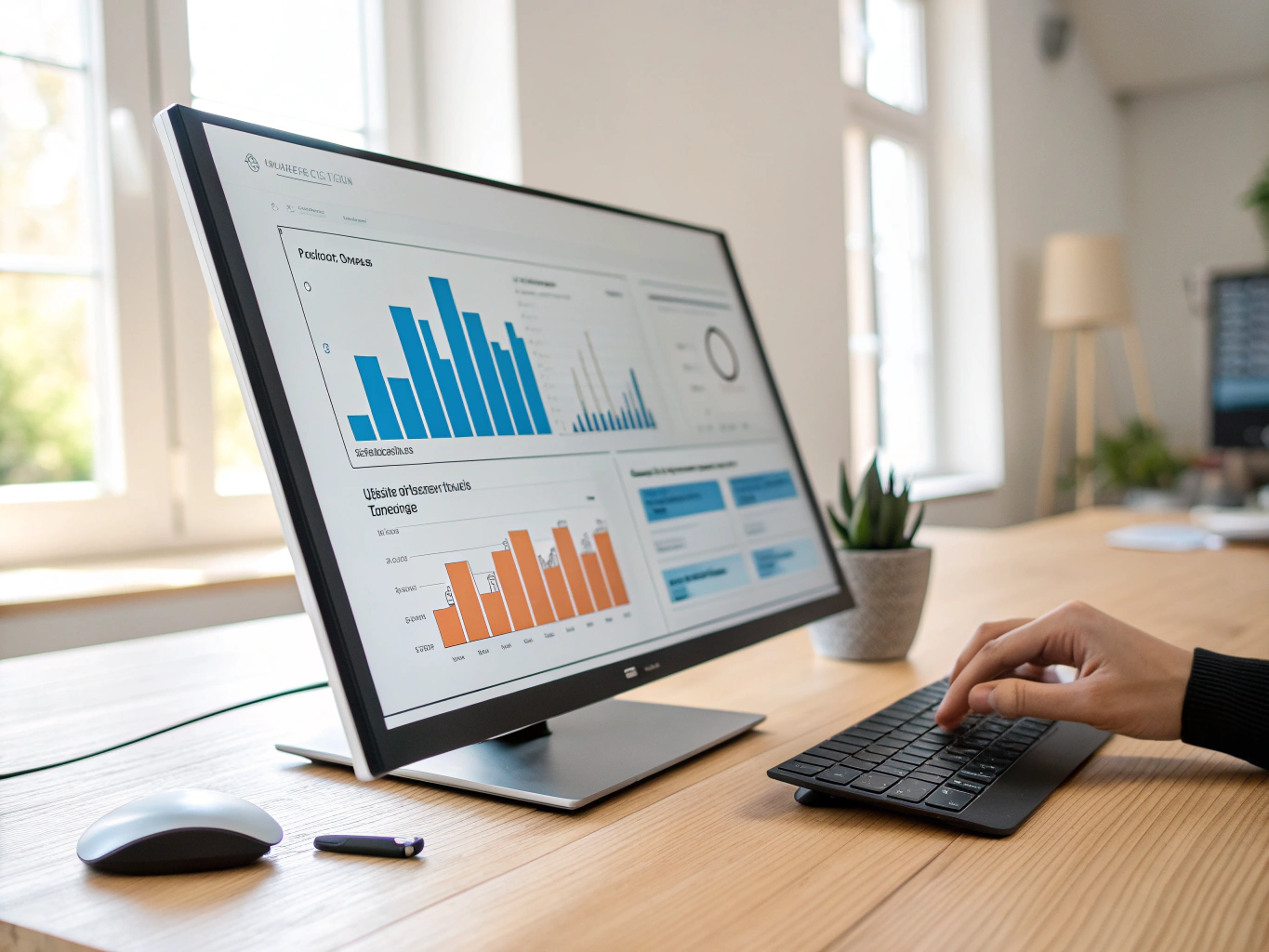 Owner portal dashboard preview showing financial reports and property analytics